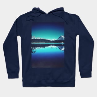 Mountain Lake Reflection Hoodie